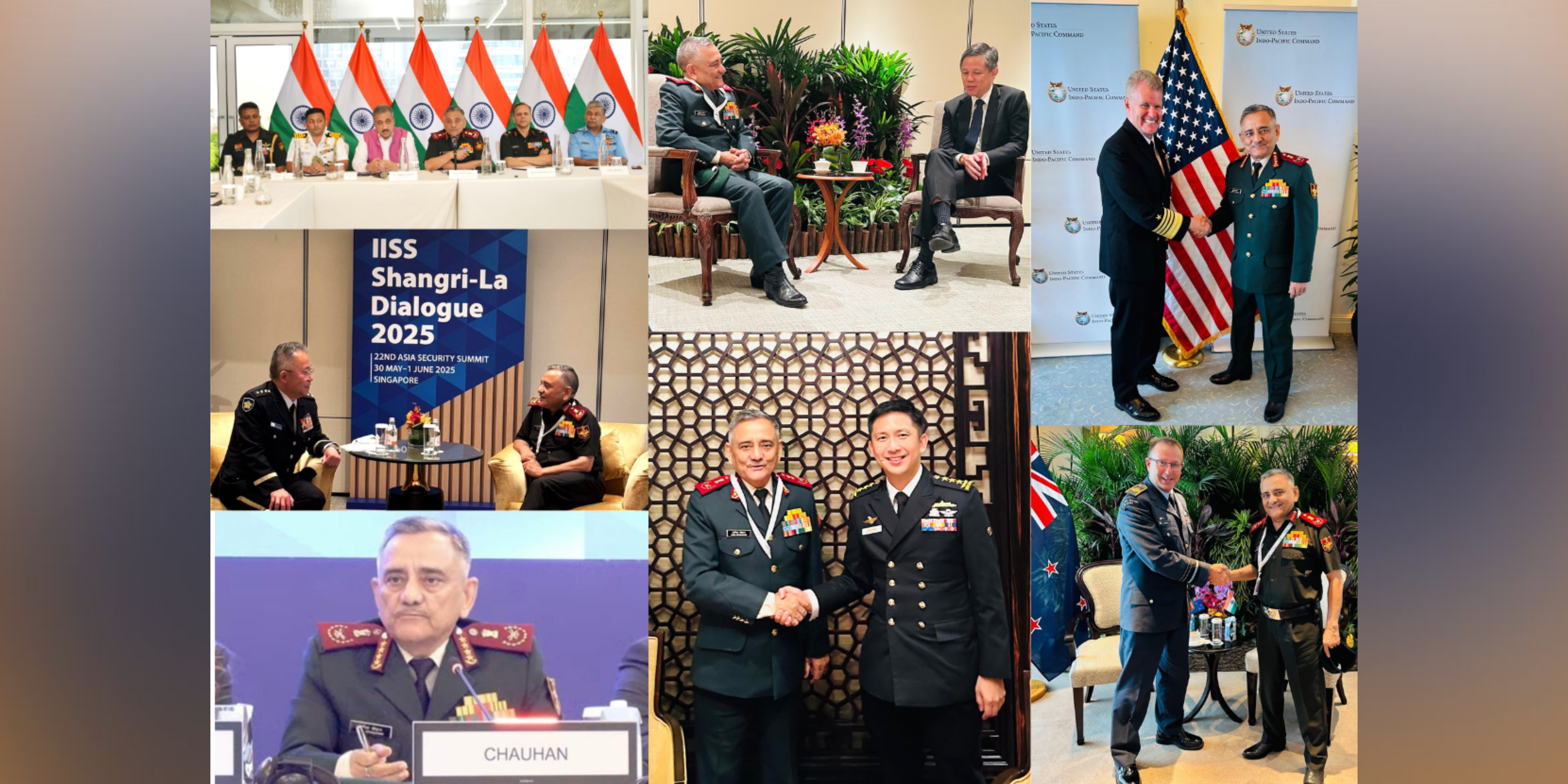  Visit of Chief of Defence Staff of India, General Anil Chauhan to Singapore for IISS Shangri-La Dialogue 2025 (30 May-01 June 2025)
