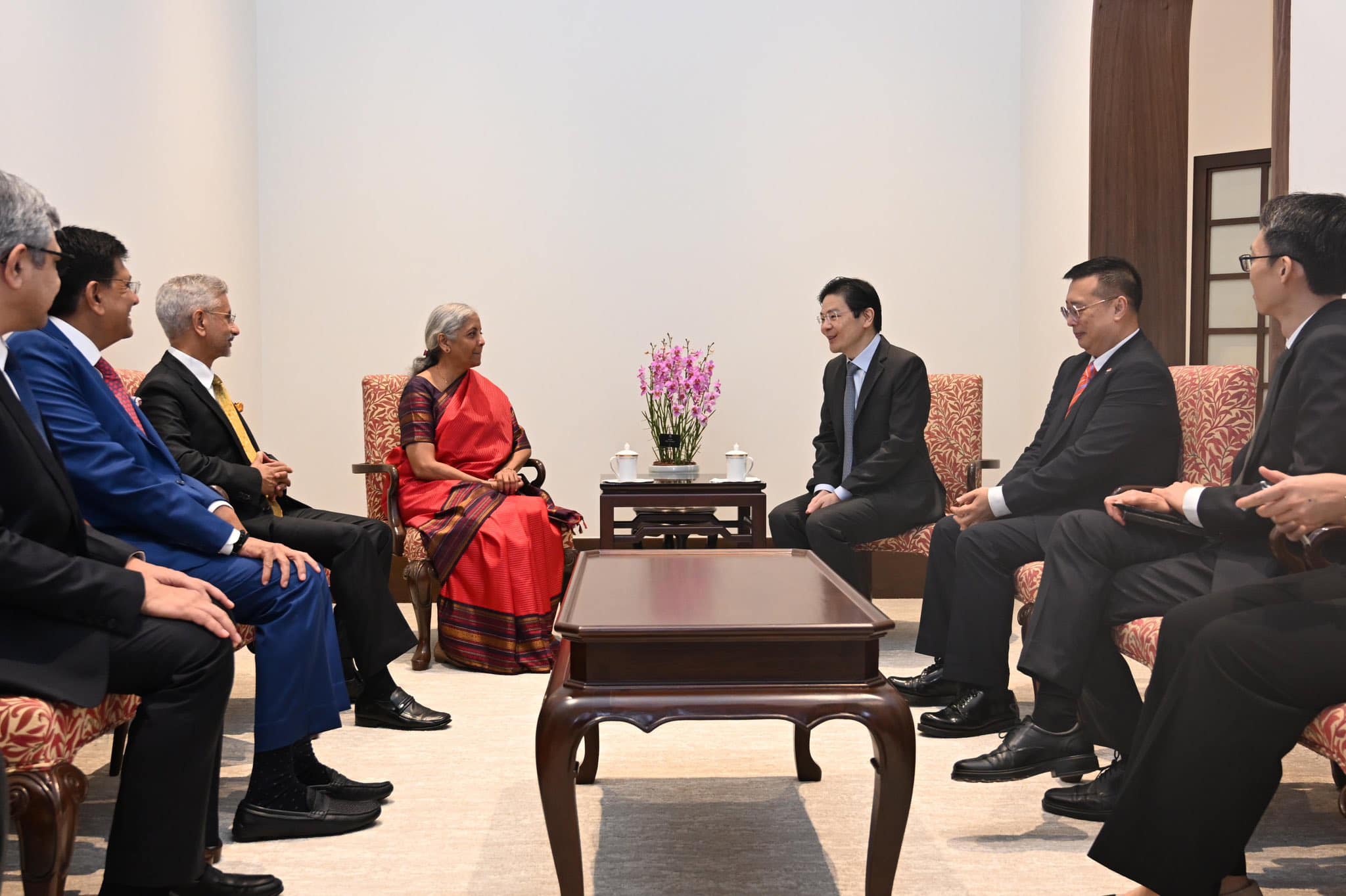  Joint call on Prime Minister Lawrence Wong (26 August 2024)