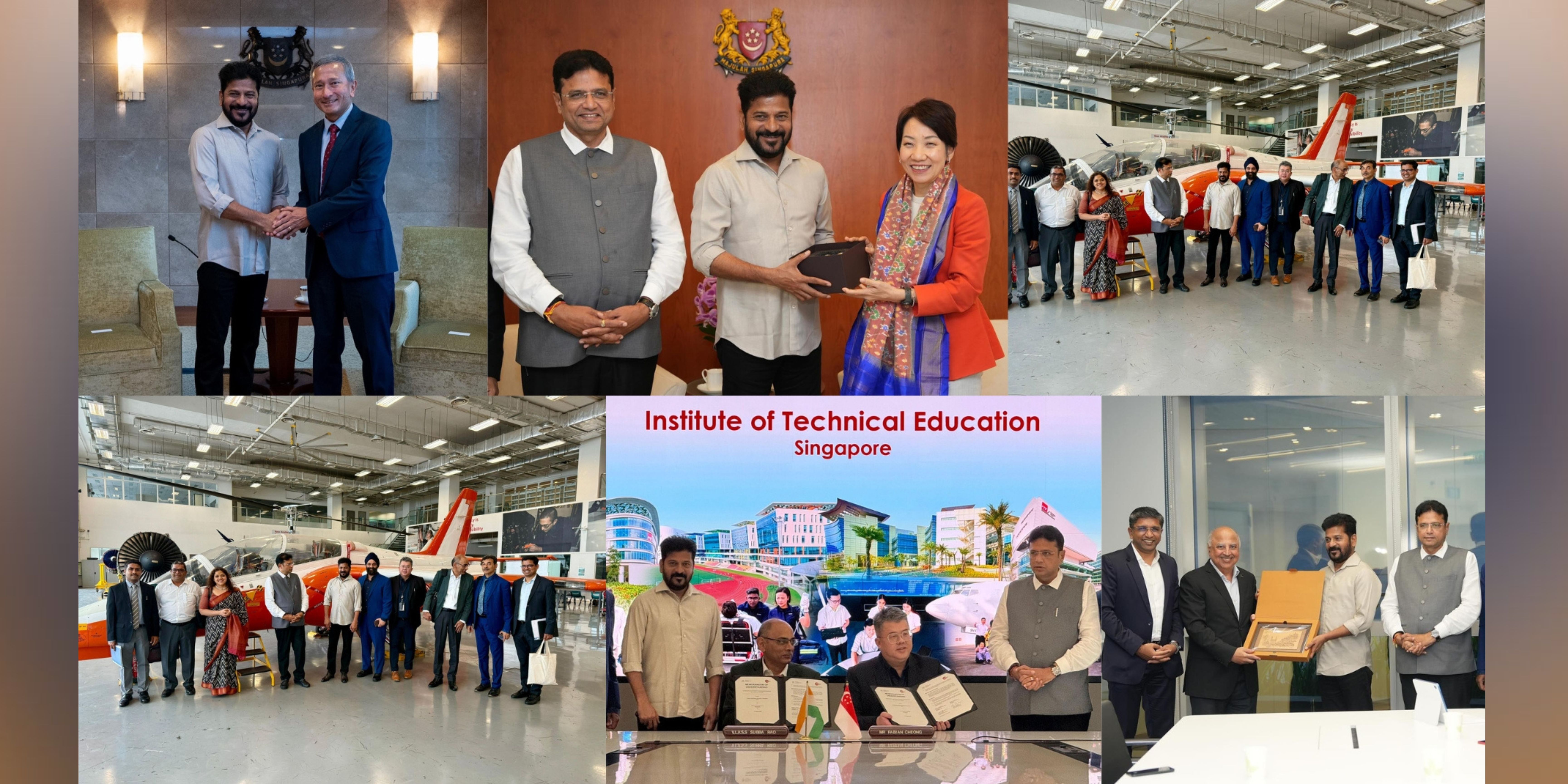  Visit of Telangana Chief Minister to Singapore_(17-20 January 2025)