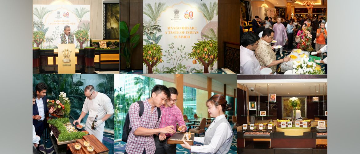  	 Mango Tasting event at Shangri-La Hotel, Singapore (26 June, 2025)