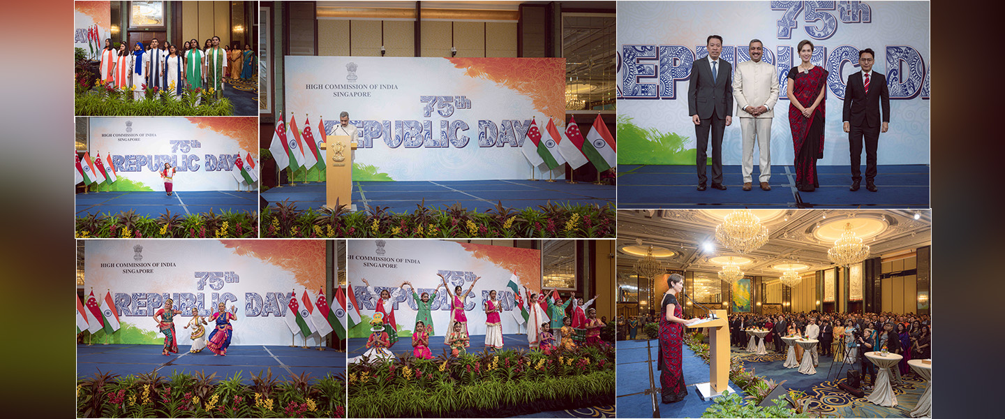  75th Republic Day reception hosted by the High Commission of India