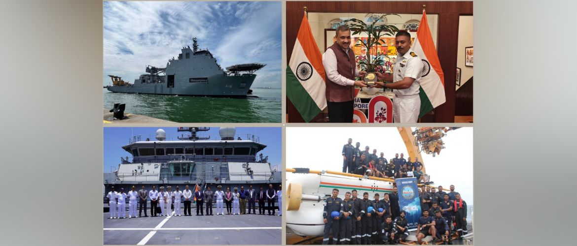 INS Nistar at Exercise Pacific Reach 2025 (XPR 25) in Singapore (September 15-29, 2025)