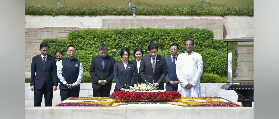  	 Prime Minister Lawrence Wong's visit to India (September 02-04, 2025) - Visit to the Raj Ghat