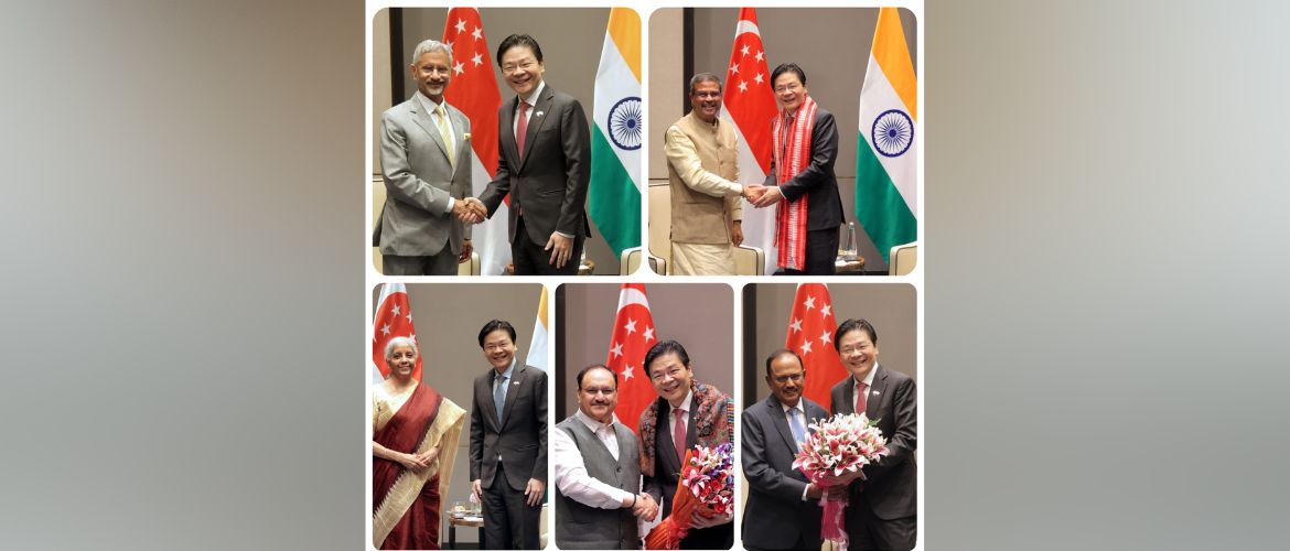  Prime Minister Lawrence Wong's visit to India (September 02-04, 2025) - Meeting with Indian Dignitaries