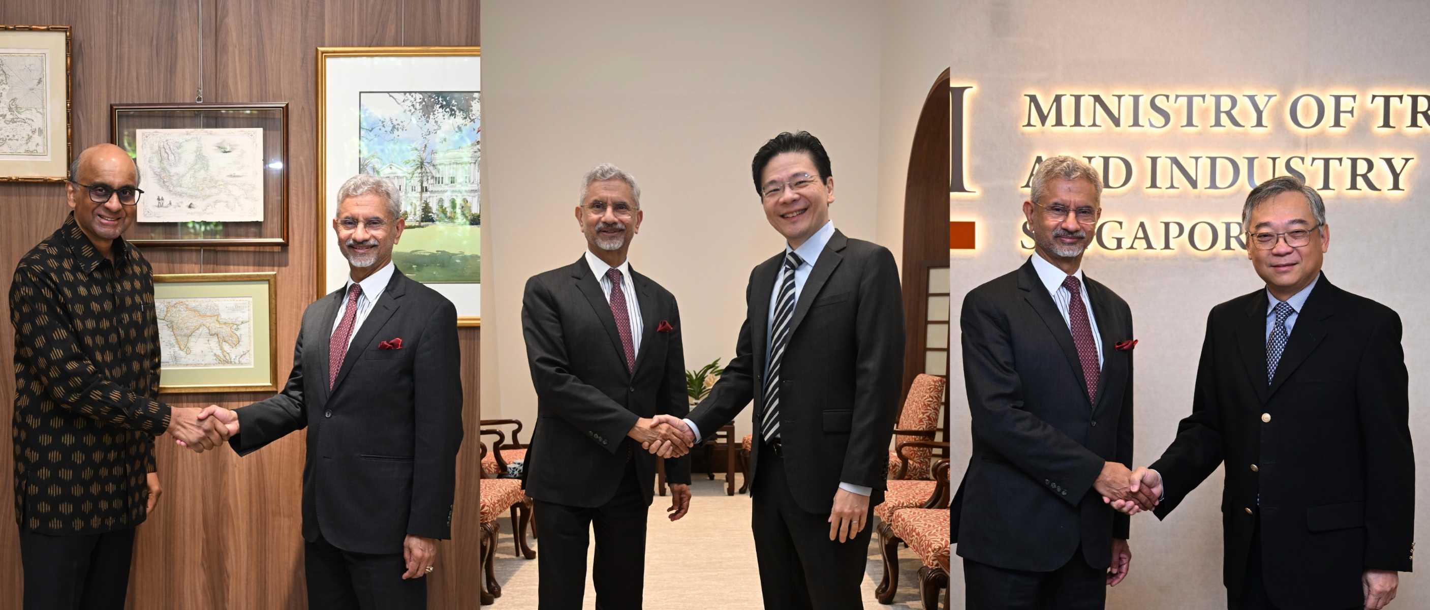 Hon'ble External Affairs Minister, Dr S. Jaishankar on a visit to Singapore (08-09 November 2024)