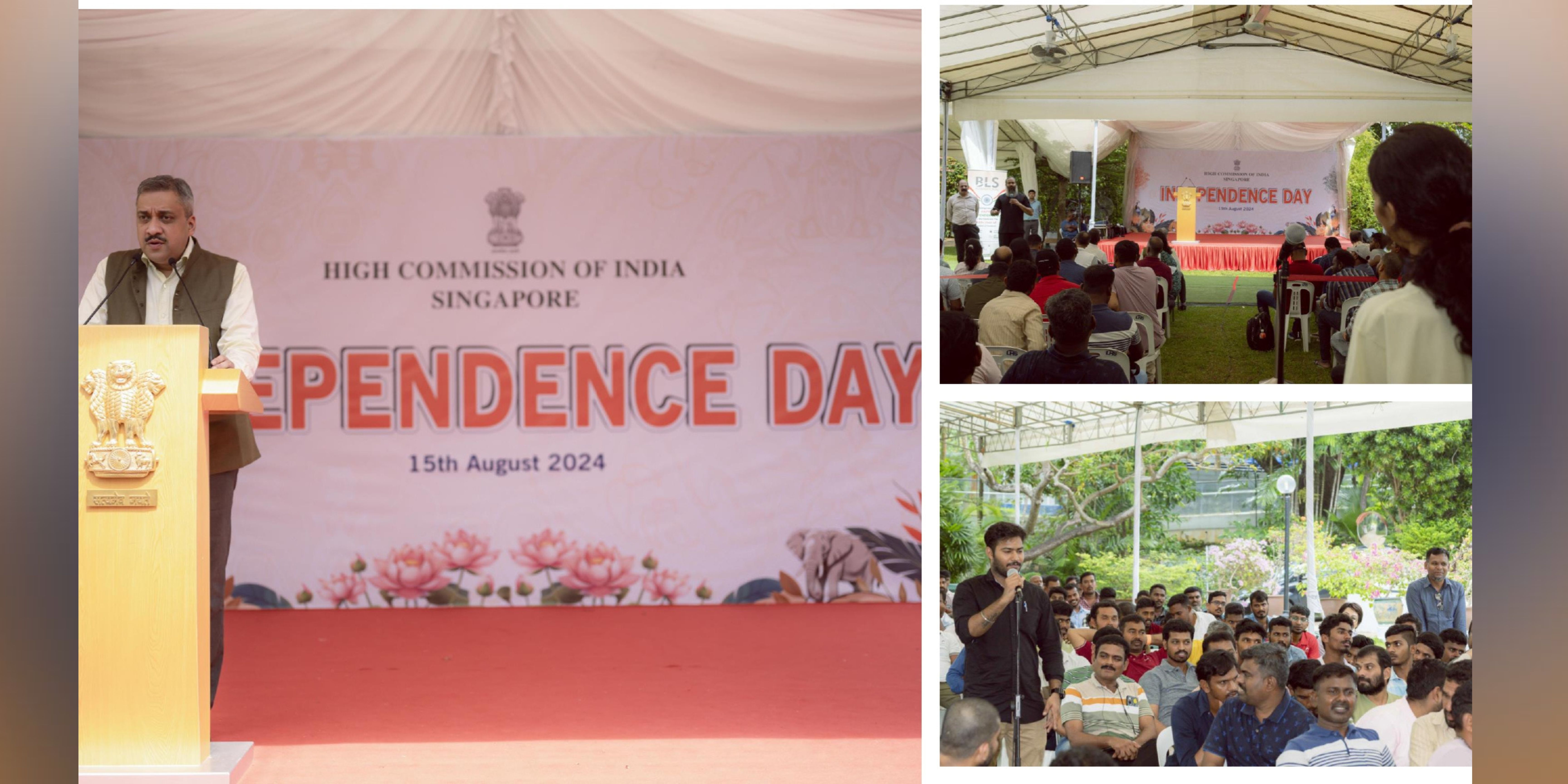  Celebration of Independence Day with Indian Migrant Workers - August 2024
